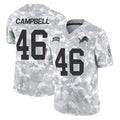 D.Lions #46 Jack Campbell Player Arctic Camo Salute To Service Limited ROCER Stitched Jerseys