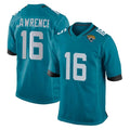 J.Jaguars #16 Trevor Lawrence Player Teal Home Game ROCER Stitched Jerseys