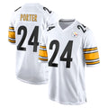 P.Steelers #24 Joey Porter Jr. Player White Home Game ROCER Stitched Jerseys