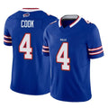 B.Bills #4 James Cook III Player Royal Vapor F.U.S.E. Limited Home Game ROCER Stitched Jerseys