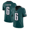 P.Eagles #6 DeVonta Smith Player Team Color Green Vapor Untouchable Home Game ROCER Stitched Jerseys