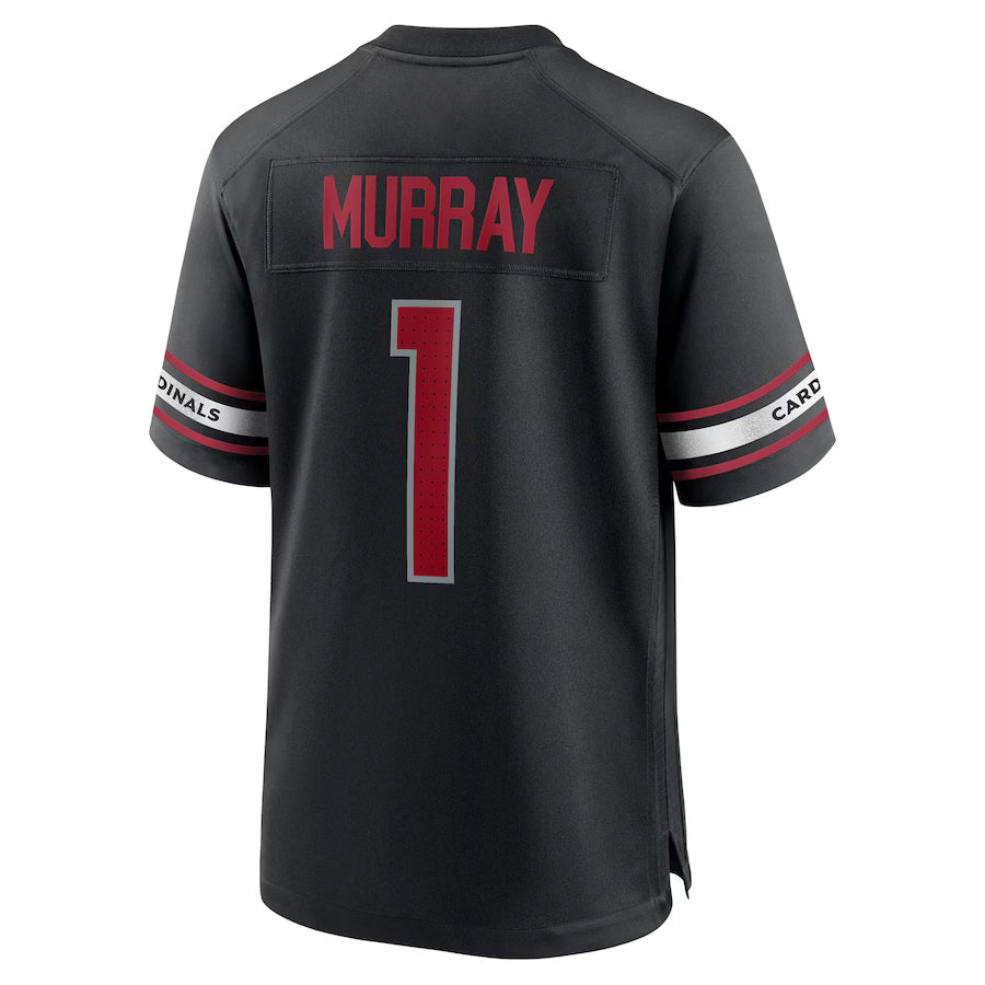 A.Cardinals #1 Kyler Murray Player Black Alternate Game ROCER Stitched Jerseys