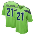 S.Seahawks #21 Devon Witherspoon Player Green Home Game ROCER Stitched Jerseys