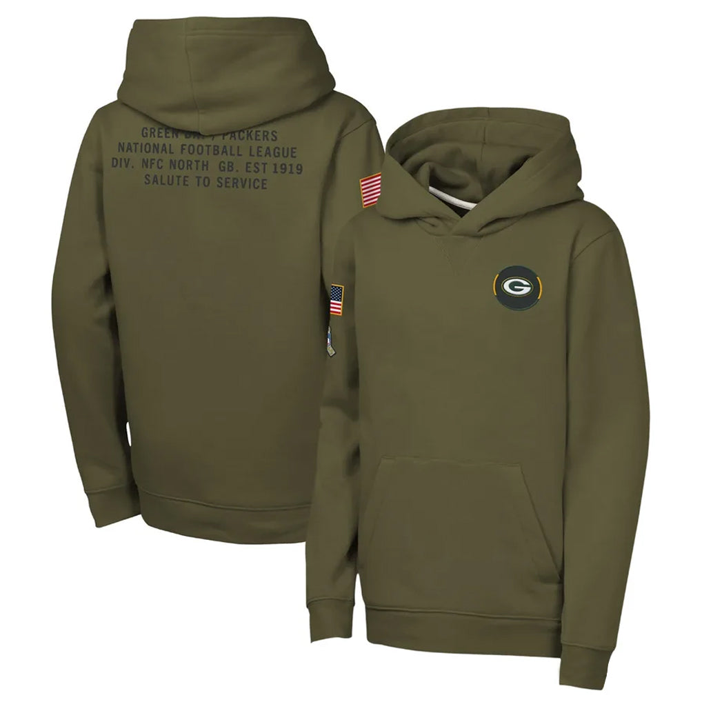 GB.Packers ## Packers Blank Player Olive Salute to Service Pullover Hoodies Limited ROCER Stitched Jerseys