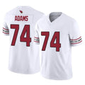 A.Cardinals #74 Isaiah Adams Player White Vapor F.U.S.E. Limited Home Game ROCER Stitched Jerseys