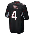 A.Cardinals #4 Jeremiyah Love Player Black Alternate Game ROCER Stitched Jerseys