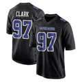 D.Cowboys #97 Kenny Clark Player Carbon Black Fashion Home Game ROCER Stitched Jerseys