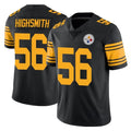 P.Steelers #56 Alex Highsmith Player Black Limited Color Rush Home Game ROCER Stitched Jerseys