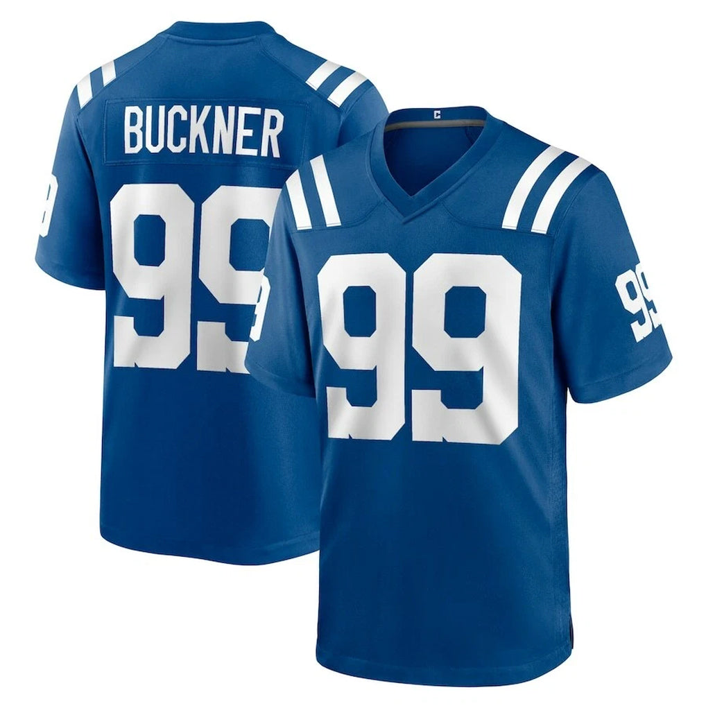 IN.Colts #99 DeForest Buckner Player Royal Home Game ROCER Stitched Jerseys