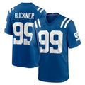 IN.Colts #99 DeForest Buckner Player Royal Home Game ROCER Stitched Jerseys