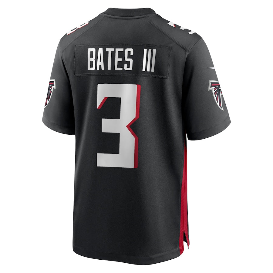 A.Falcons #3 Jessie Bates III Player Black Game Home ROCER Stitched Jerseys