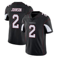 A.Cardinals #2 Will Johnson Player Black Vapor Limited Home Game ROCER Stitched Jerseys