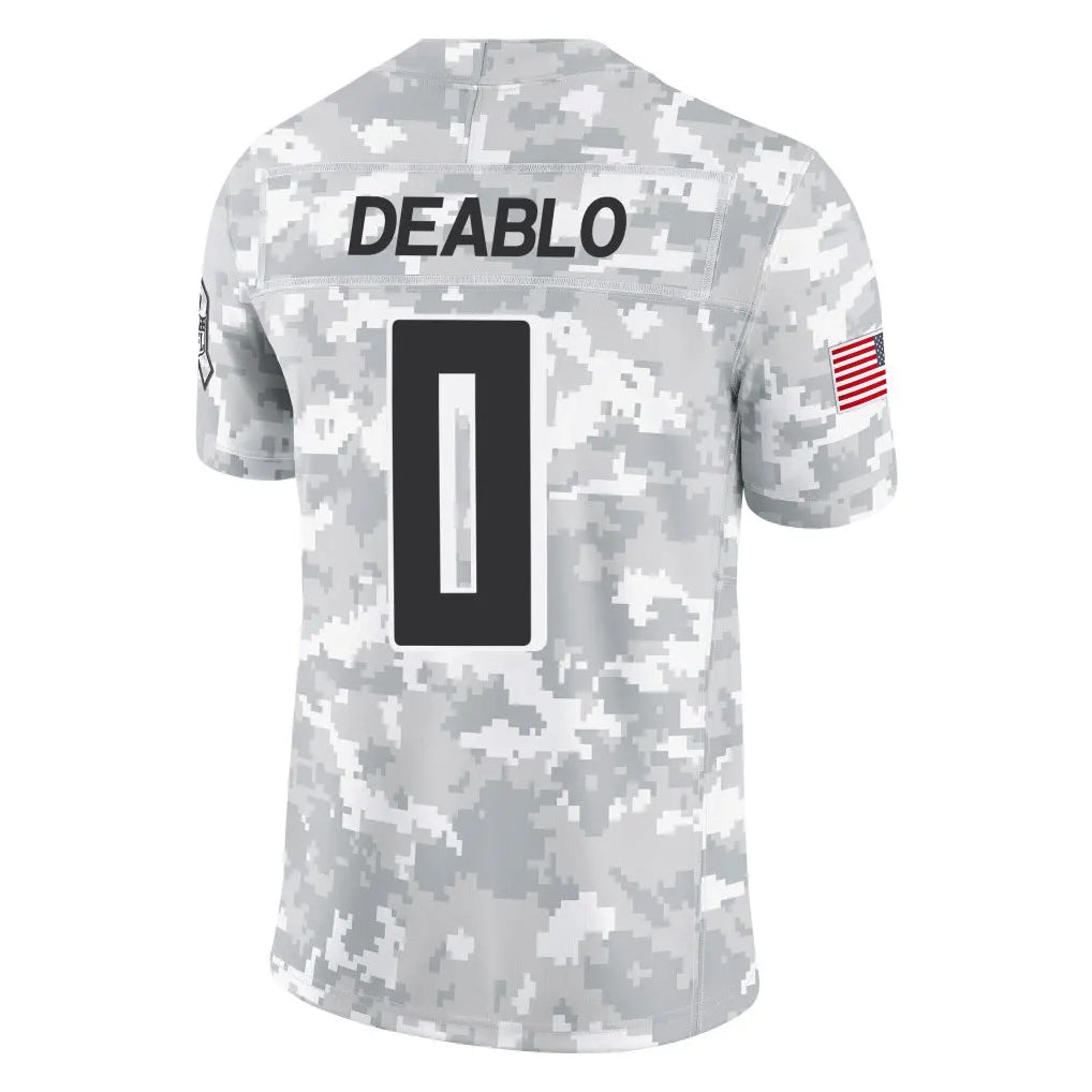 A.Falcons #0 Divine Deablo Player Camo Salute to Service Limited ROCER Stitched Jerseys
