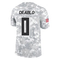 A.Falcons #0 Divine Deablo Player Camo Salute to Service Limited ROCER Stitched Jerseys