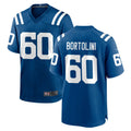 IN.Colts #60 Tanor Bortolini Player Royal Home Game ROCER Stitched Jerseys