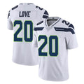 S.Seahawks #20 Julian Love Player White Limited Vapor Untouchable Home Game ROCER Stitched Jerseys