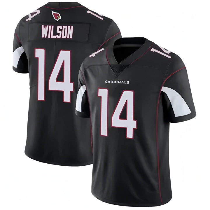 A.Cardinals #14 Michael Wilson Player Black Vapor Untouchable Elite Home Game ROCER Stitched Jerseys