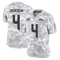 S.Seahawks #4 Michael Dickson Player Arctic Camo Limited Salute To Service Home Game ROCER Stitched Jerseys
