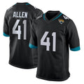 J.Jaguars #41 Josh Hines-Allen Player Black Home Game ROCER Stitched Jerseys