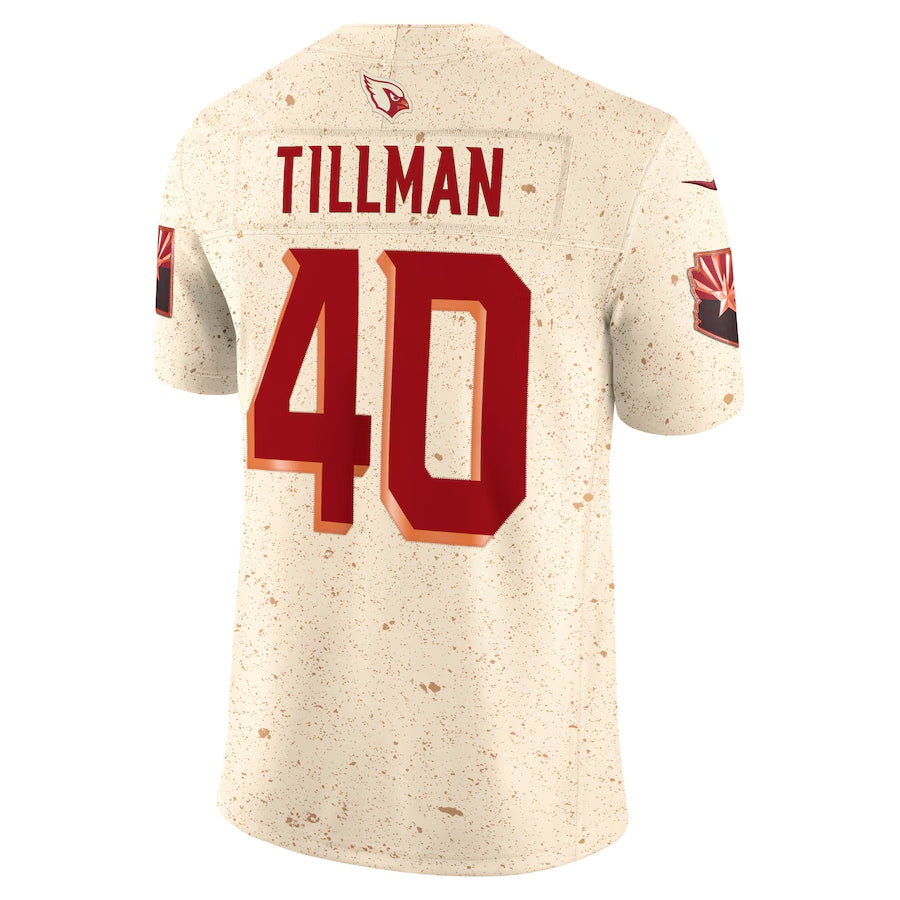 A.Cardinals #40 Pat Tillman Player Rivalries Collection Vapor Limited ROCER Stitched Jerseys