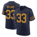 GB.Packers #33 Evan Williams Player Navy The 1923 Classic Home Game ROCER Stitched Jerseys