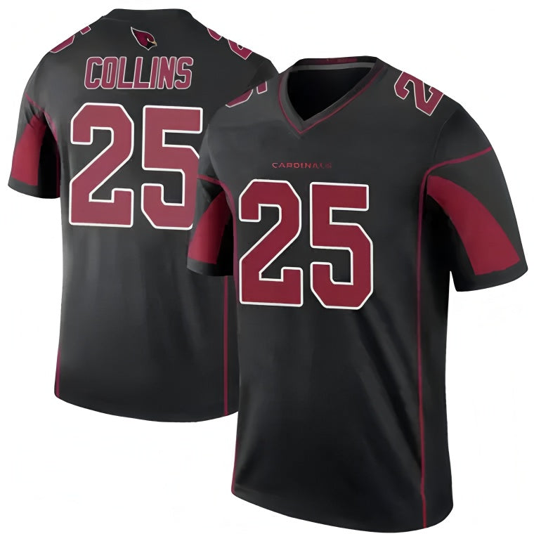 A.Cardinals #25 Zaven Collins Player Black Vapor Limited Elite ROCER Stitched Jerseys