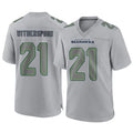 S.Seahawks #21 Devon Witherspoon Player Gray Atmosphere Fashion Home Game ROCER Stitched Jerseys