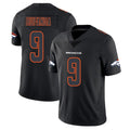 D.Broncos #9 Talanoa Hufanga Player Black Impact Limited Game ROCER Stitched Jerseys