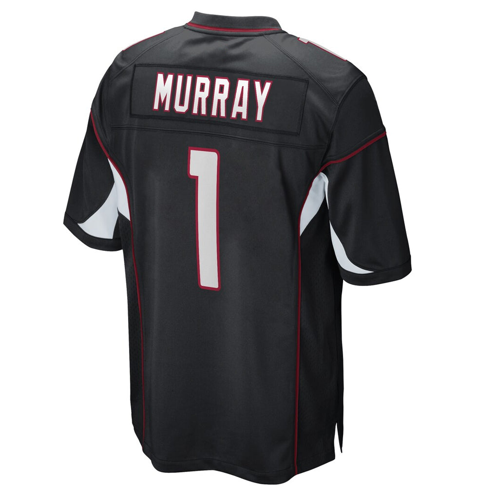 A.Cardinals #1 Kyler Murray Player Black Home Game ROCER Stitched Jerseys
