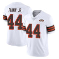 C.Browns #44 Harold Fannin Jr. Player White Limited  Vapor 1946 Collection Alternate Game ROCER Stitched Jerseys