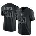 A.Falcons #24 A.J. Terrell Jr. Player Black RFLCTV Limited ROCER Stitched Jerseys