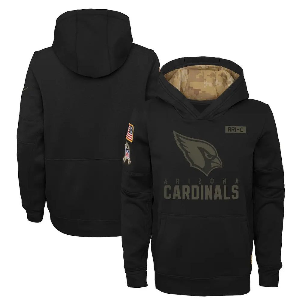 A.Cardinals ## Cardinals Blank Player Black Salute to Service Pullover Hoodies ROCER Stitched Jerseys