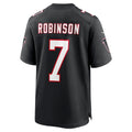 A.Falcons #7 Bijan Robinson Player Black Alternate Game ROCER Stitched Jerseys