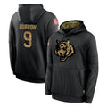 C.Bengals #9 Joe Burrow Player Black Salute to Service Pullover Hoodies Limited ROCER Stitched Jerseys