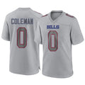 B.Bills #0 Keon Coleman Player Gray Home Game ROCER Stitched Jerseys
