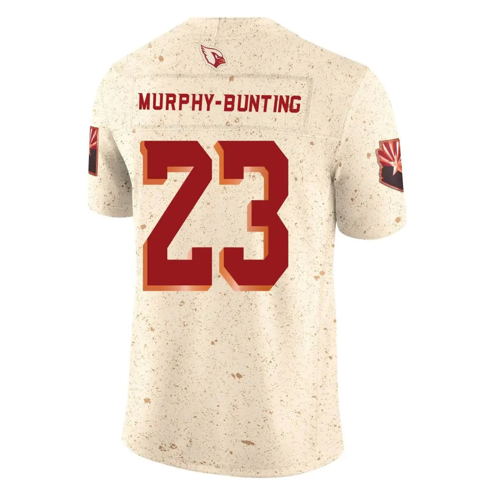 A.Cardinals #23 Sean Murphy-Bunting Player Cream Rivalries Collection Vapor Limited Home Game ROCER Stitched Jerseys