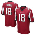 A.Falcons #18 Kirk Cousins Player Red Color Vapor Home Game ROCER Stitched Jerseys