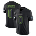 S.Seahawks #0 DeMarcus Lawrence Player Black Impact Limited Home Game ROCER Stitched Jerseys