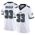 P.Eagles #33 Cooper DeJean Player White Limited Vapor F.U.S.E. Home Game ROCER Stitched Jerseys