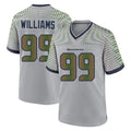 S.Seahawks #99 Leonard Williams Player Grey 2025 Rivalries Collection Home Game ROCER Stitched Jerseys