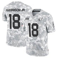 A.Cardinals #18 Marvin Harrison Jr. Player Camo Salute to Service Limited ROCER Stitched Jerseys