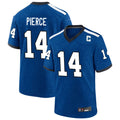 IN.Colts #14 Alec Pierce Player Royal Alternate Indiana Nights Home Game ROCER Stitched Jerseys