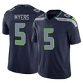 S.Seahawks #5 Jason Myers Player Navy Limited Vapor F.U.S.E. Home Game ROCER Stitched Jerseys