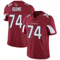 A.Cardinals #74 Isaiah Adams Player Red Game ROCER Stitched Jerseys