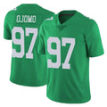 P.Eagles #97 Moro Ojomo Player Green Limited Vapor Untouchable Home Game ROCER Stitched Jerseys