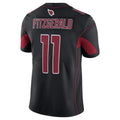 A.Cardinals #11 Larry Fitzgerald Player Black Vapor Untouchable Color Rush Limited ROCER Stitched Jerseys