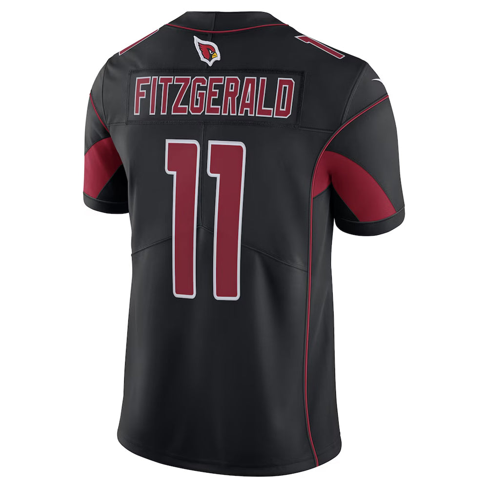 A.Cardinals #11 Larry Fitzgerald Player Black Vapor Untouchable Color Rush Limited ROCER Stitched Jerseys