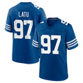 IN.Colts #97 Laiatu Latu Player Royal Limited Home Game ROCER Stitched Jerseys
