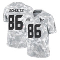 H.Texans #86 Dalton Schultz Player Arctic Camo Salute To Service Limited Game ROCER Stitched Jerseys