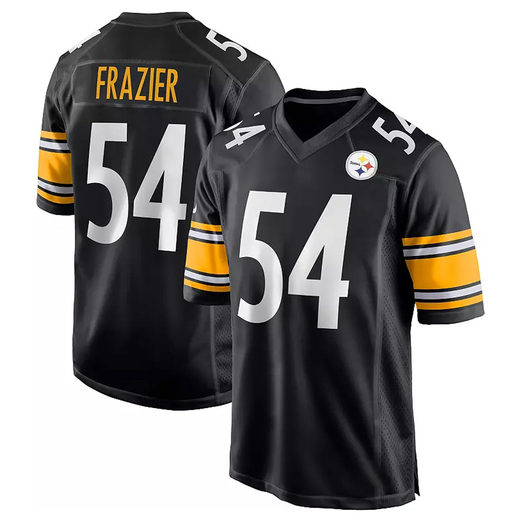 P.Steelers #54 Zach Frazier Player Black Home Game ROCER Stitched Jerseys
